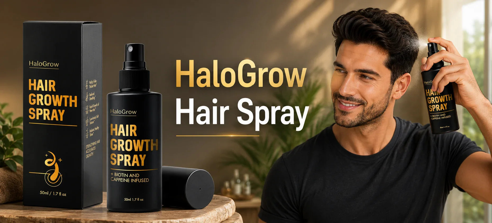 HaloGrow Hair Spray