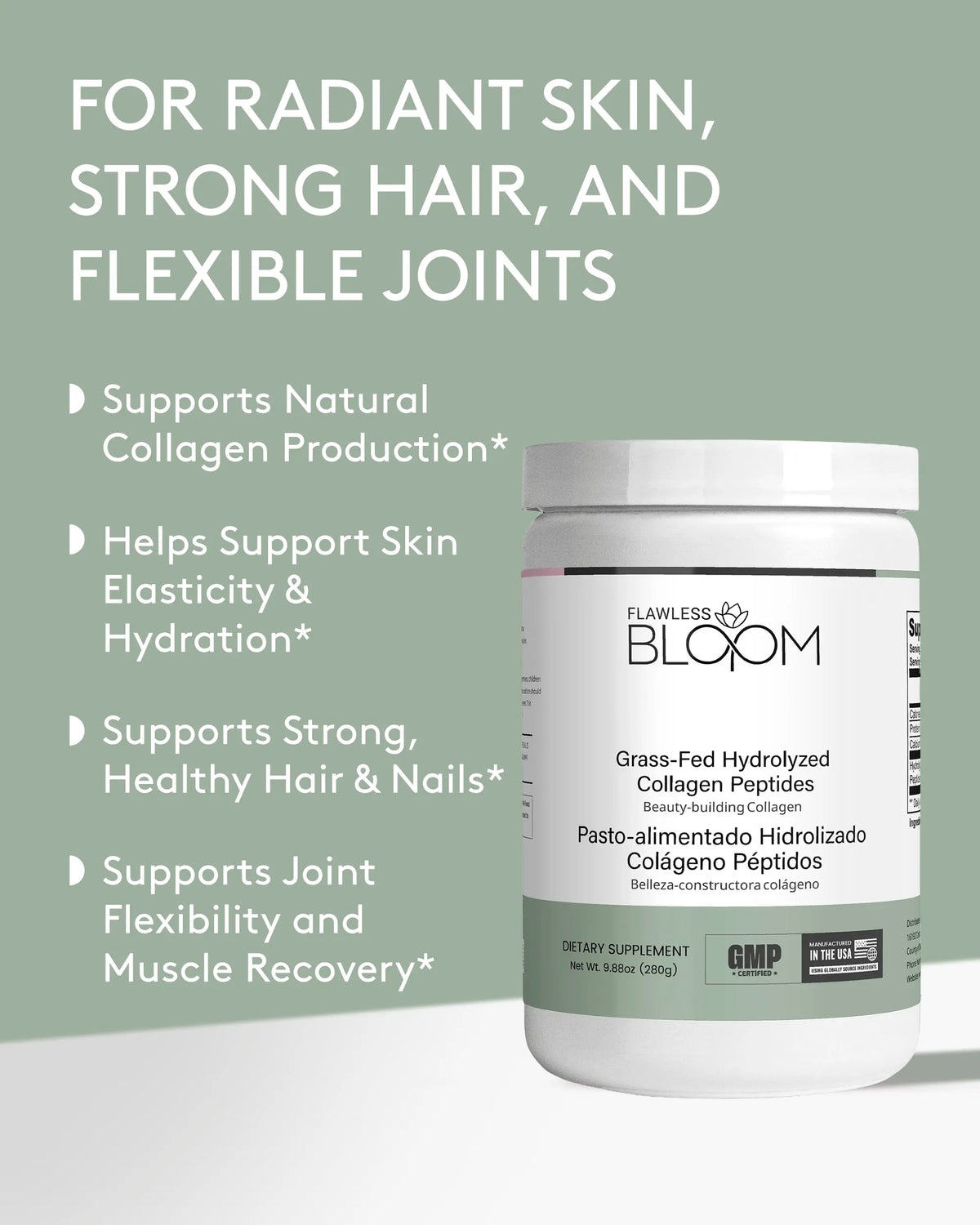 Grass-Fed Hydrolyzed Collagen Peptides