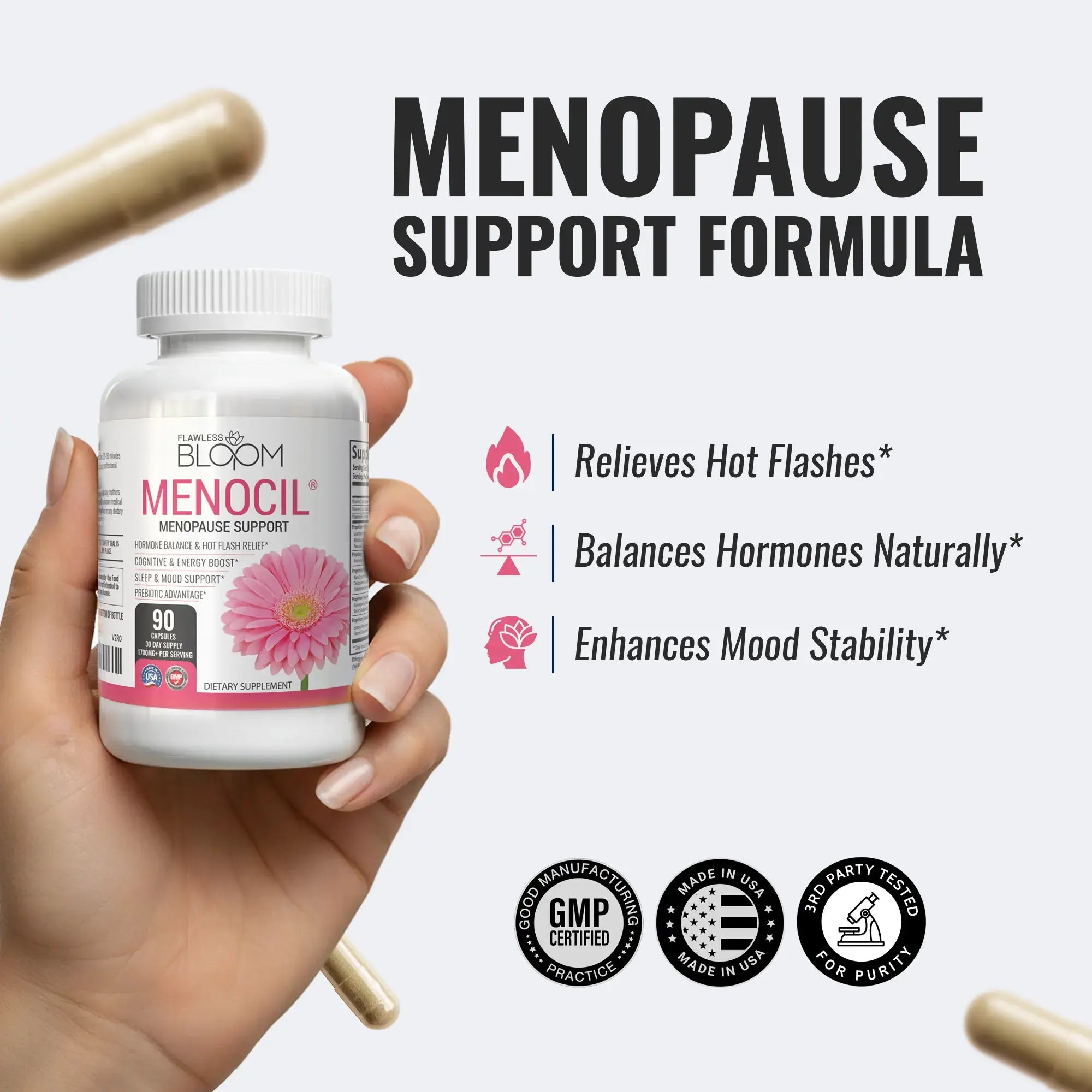 Menocil® - Menopause Support Formula with Natural Ingredients