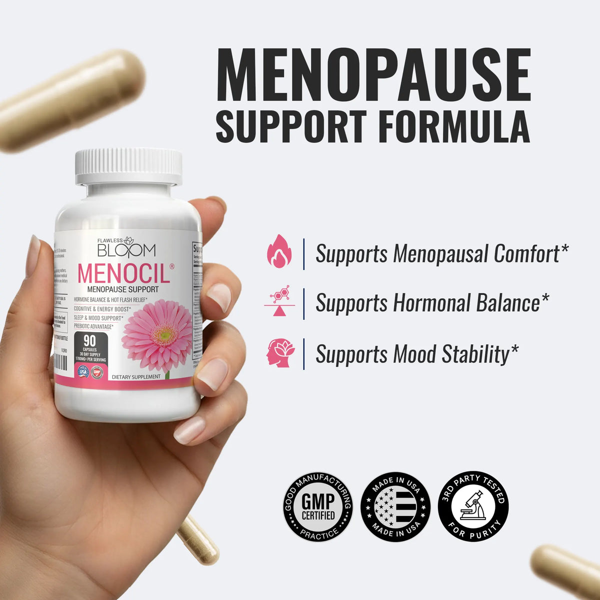 Menocil® - Menopause Support Formula with Natural Ingredients