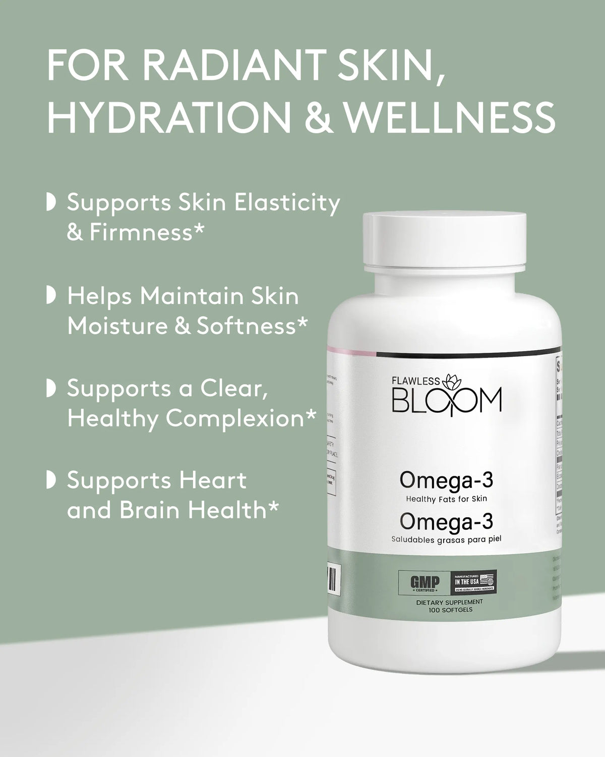Omega-3 EPA 180mg + DHA 120mg