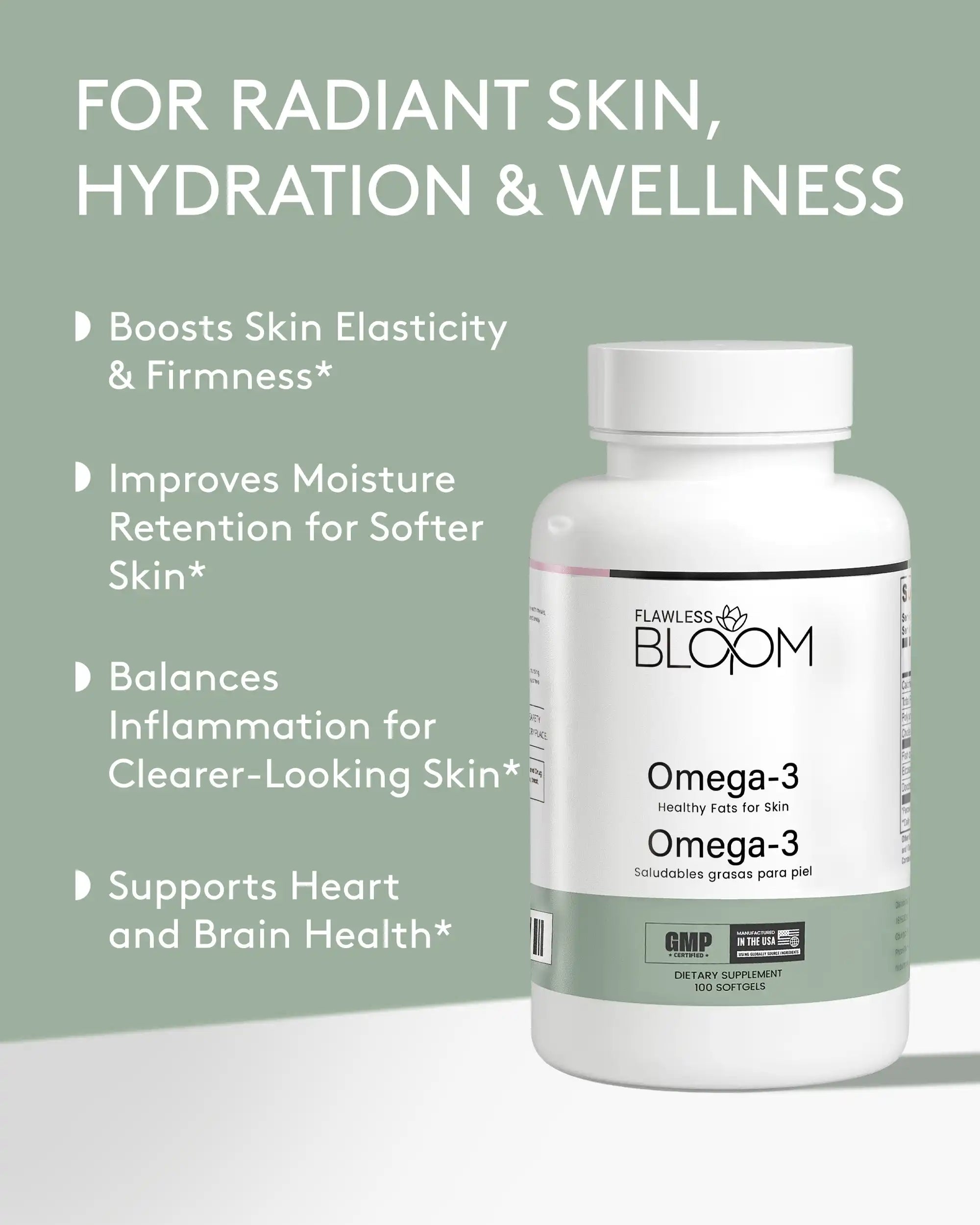 Omega-3 EPA 180mg + DHA 120mg
