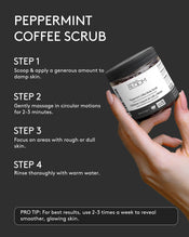 Peppermint Coffee Body Scrub