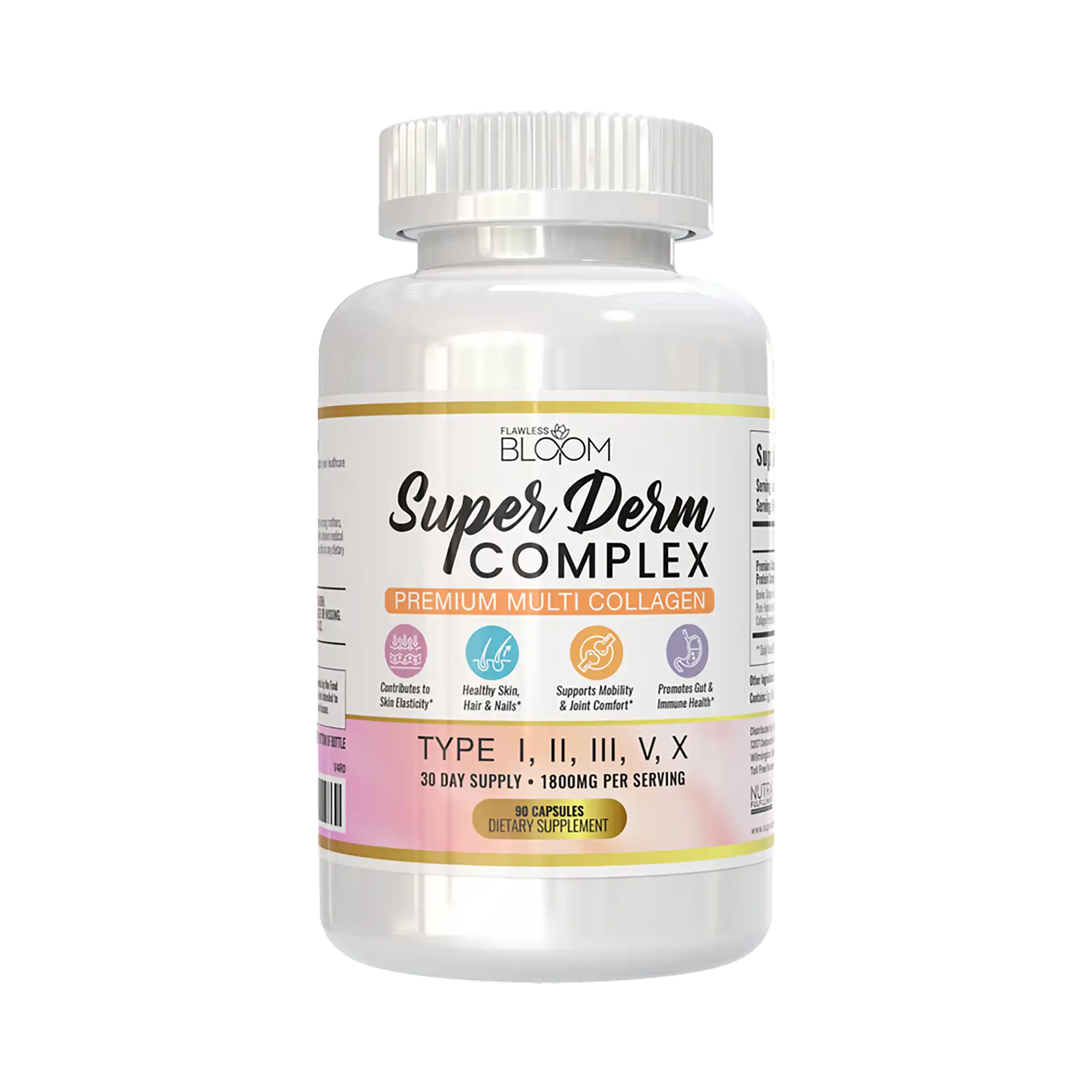 Super Derm Complex - Collagen Dietary Supplement (90 Capsules)