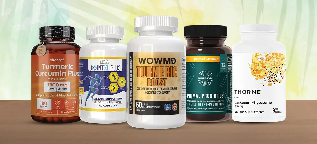 Best Turmeric and Curcumin Supplements: Top Picks from Dietitians