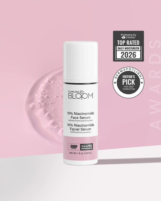 10 niacinamide face serum feature