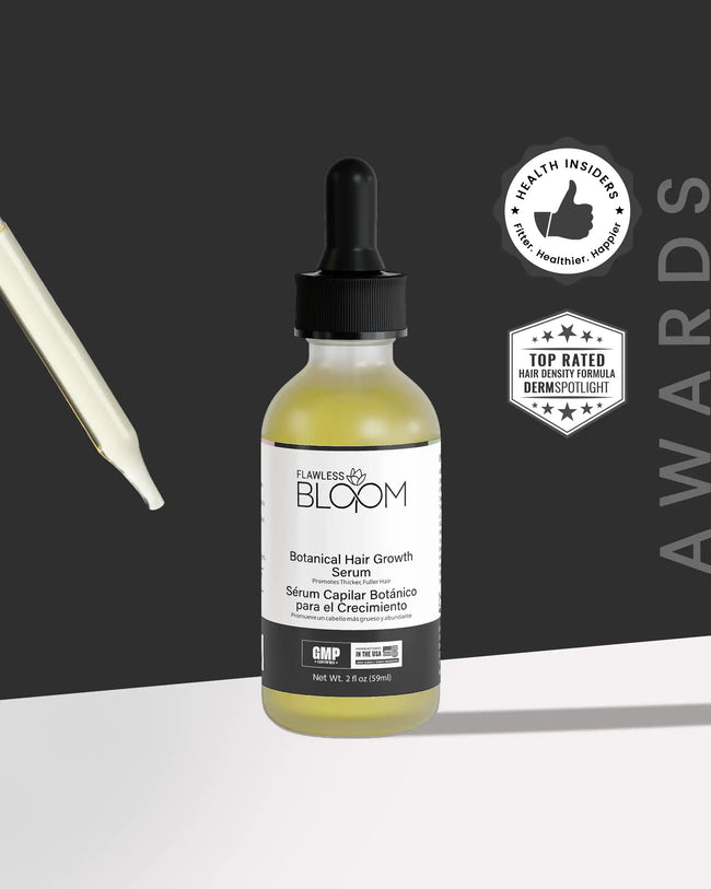 Botanical hair growth serum feature