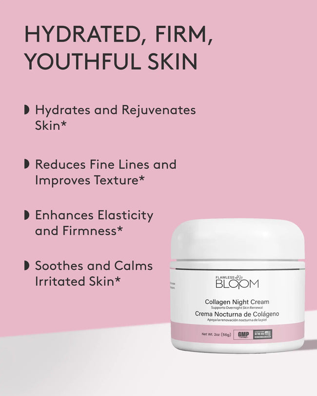 Collagen night cream benefit