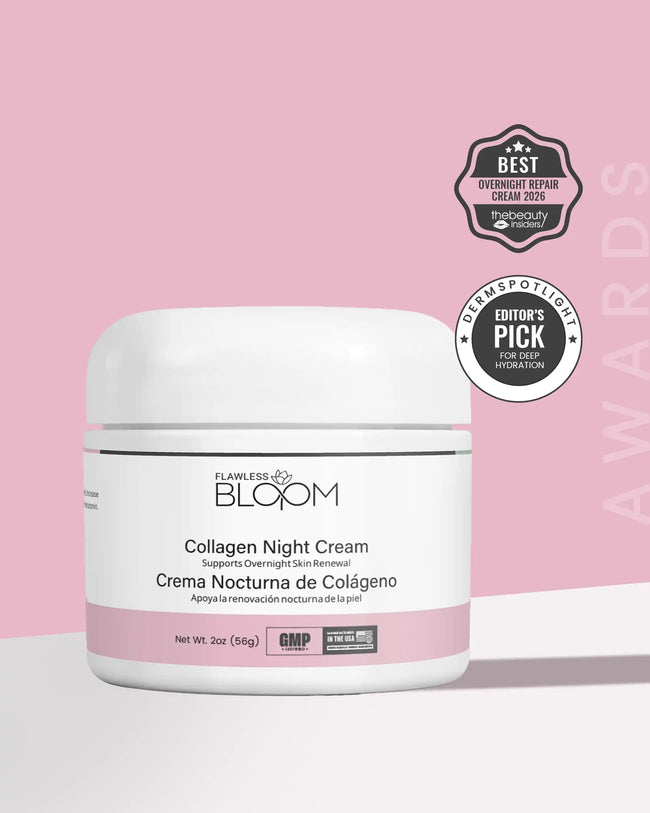 Collagen night cream feature