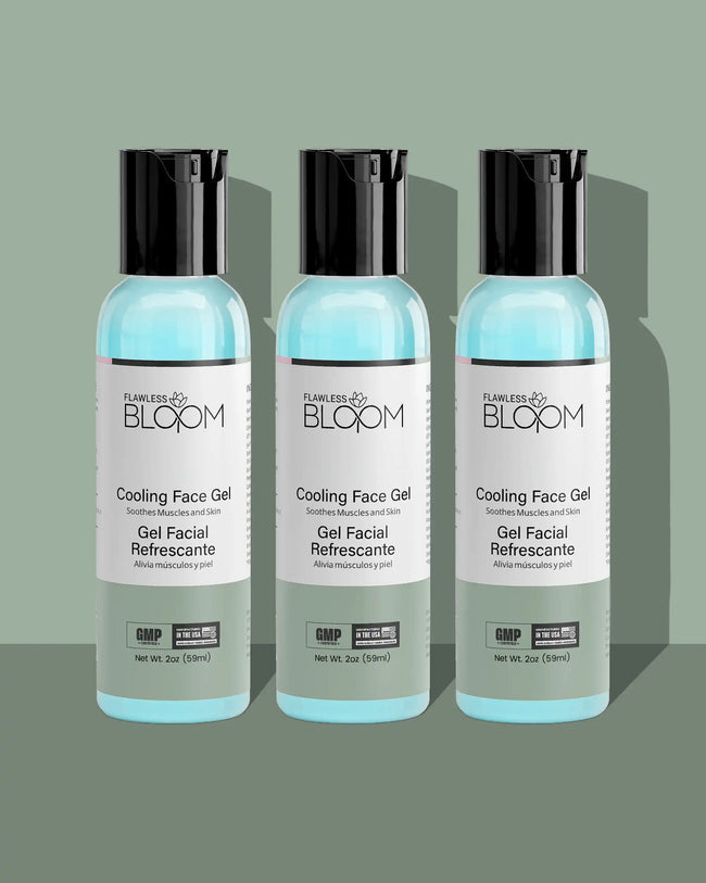 Cooling face gel shadow