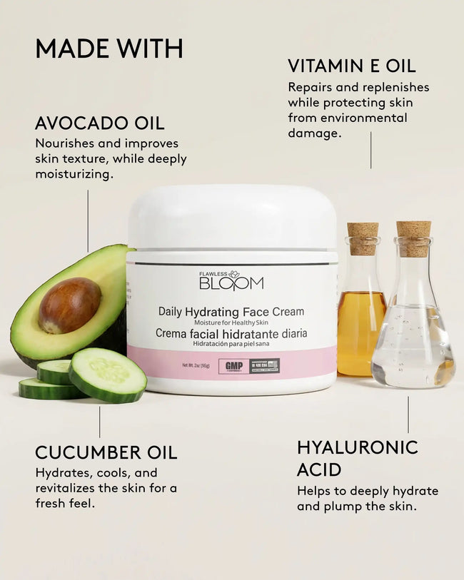 Daily_ hydrating face cream ingredients