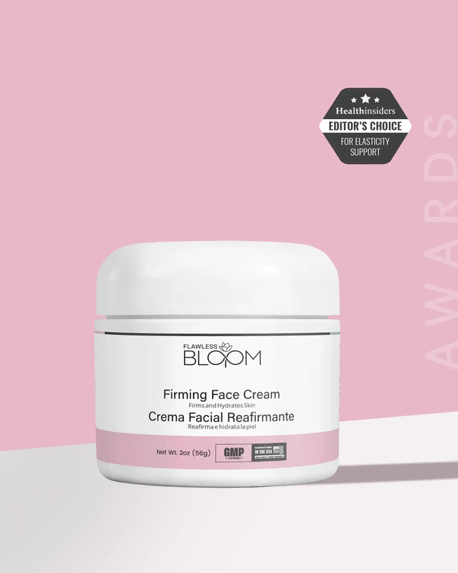 Firming face cream feature