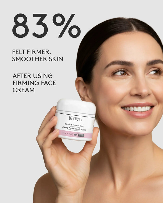 Firming face cream percentage