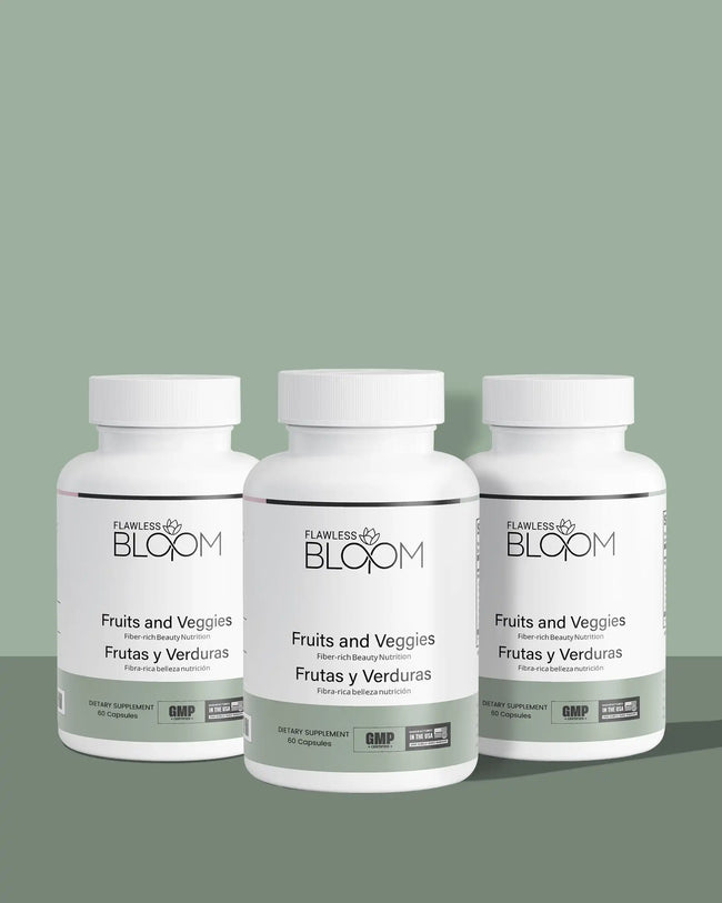 Fruits and veggies shadow