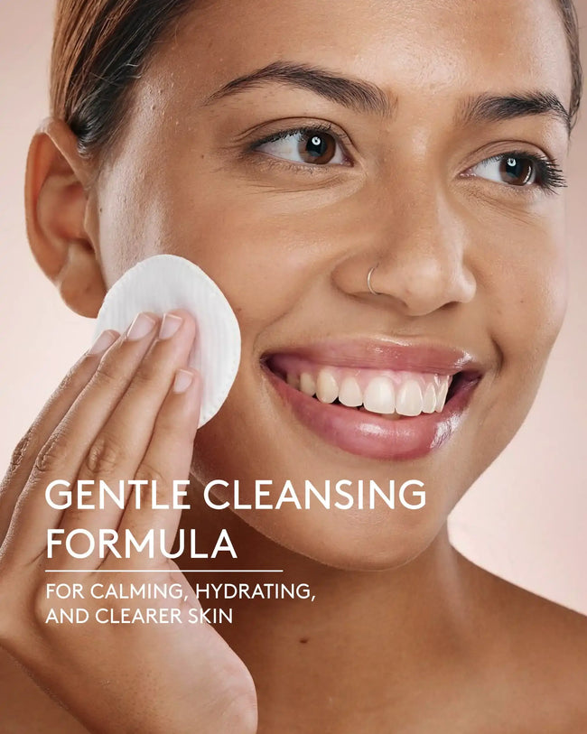 Gentle facial cleanser one liner
