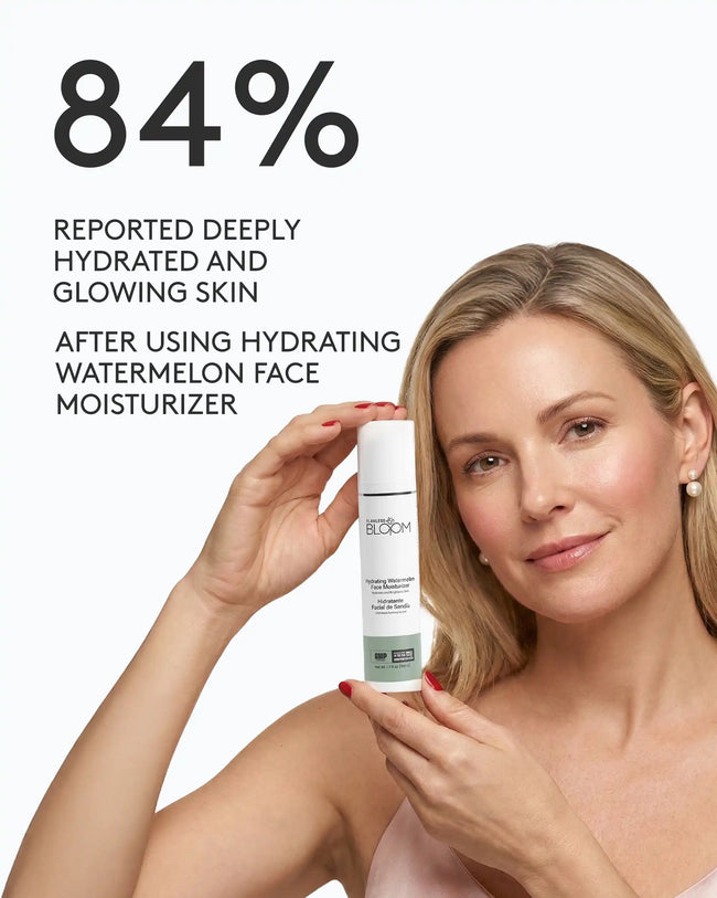 Hydrating watermelon face moisturizer percentage