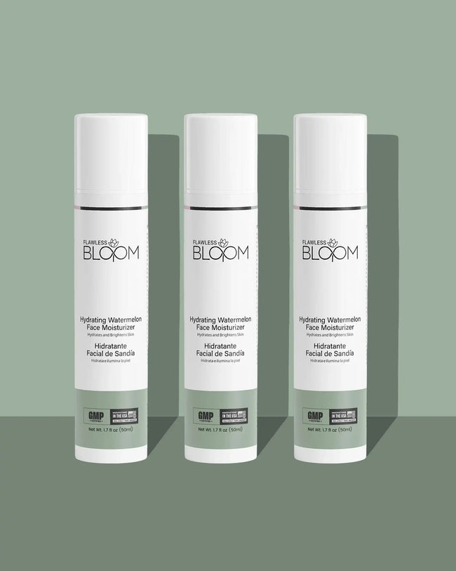 Hydrating watermelon face moisturizer shadow