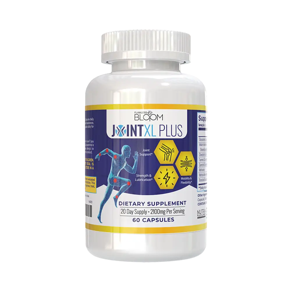 JointXL Plus - Complément alimentaire avancé pour le soutien des os et des articulations avec glucosamine 