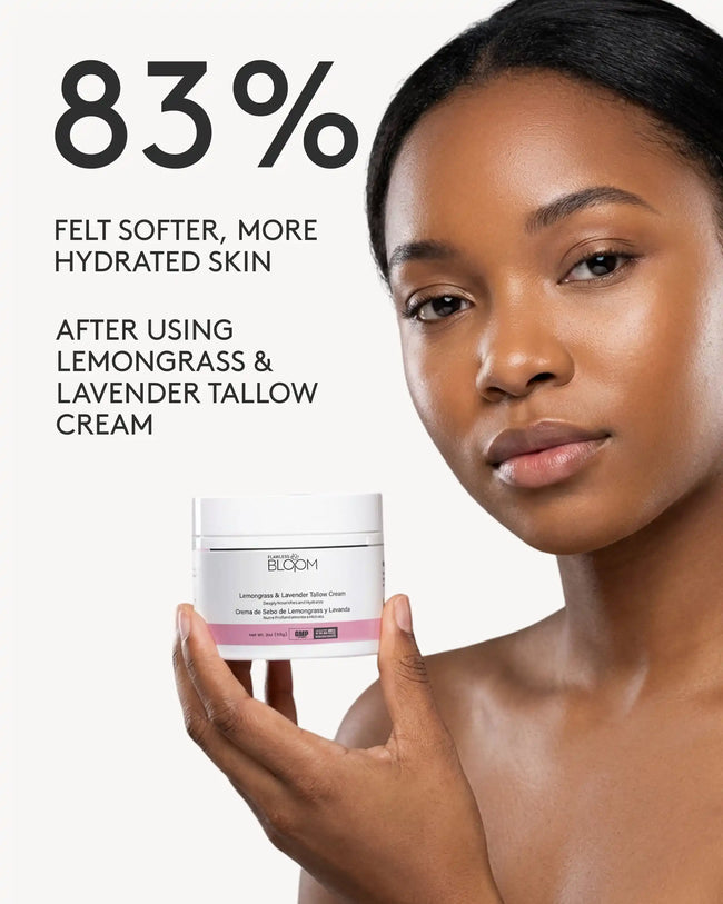 Lemongrass lavender tallow cream percentage