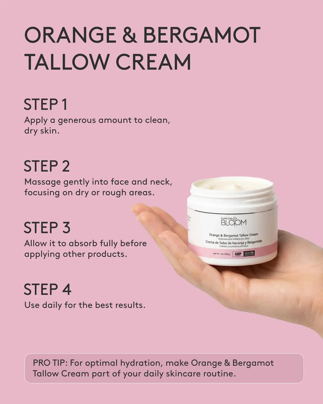 Orange_and bergamot tallow cream how to use