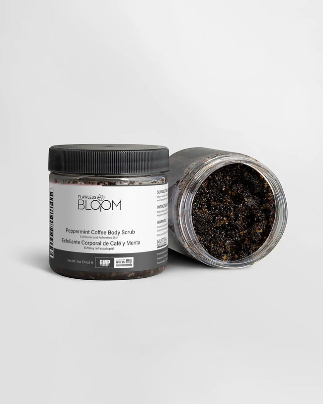 Peppermint coffee scrub 4