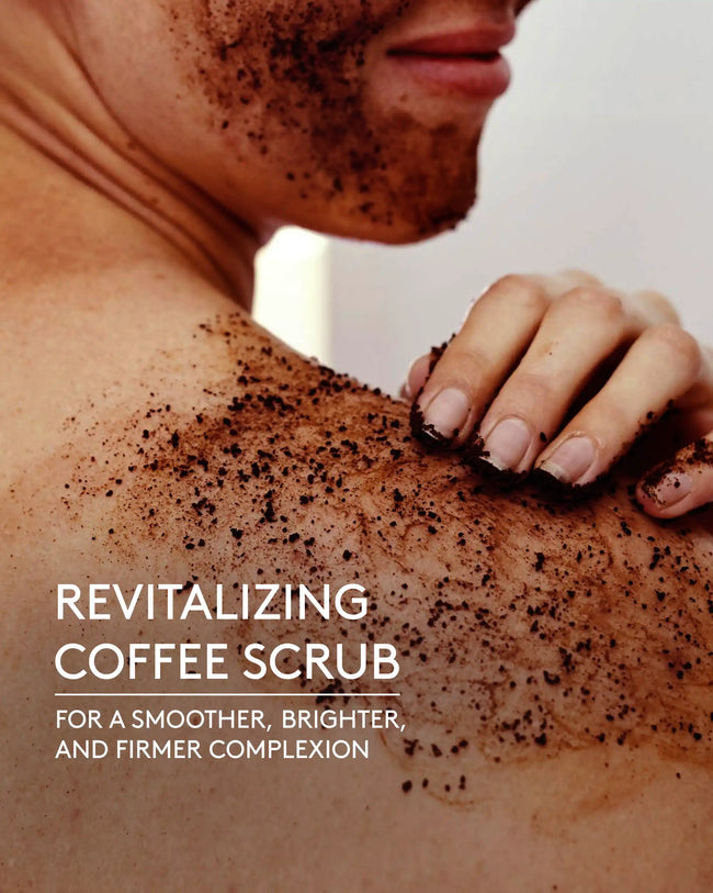 Peppermint coffee scrub one liner