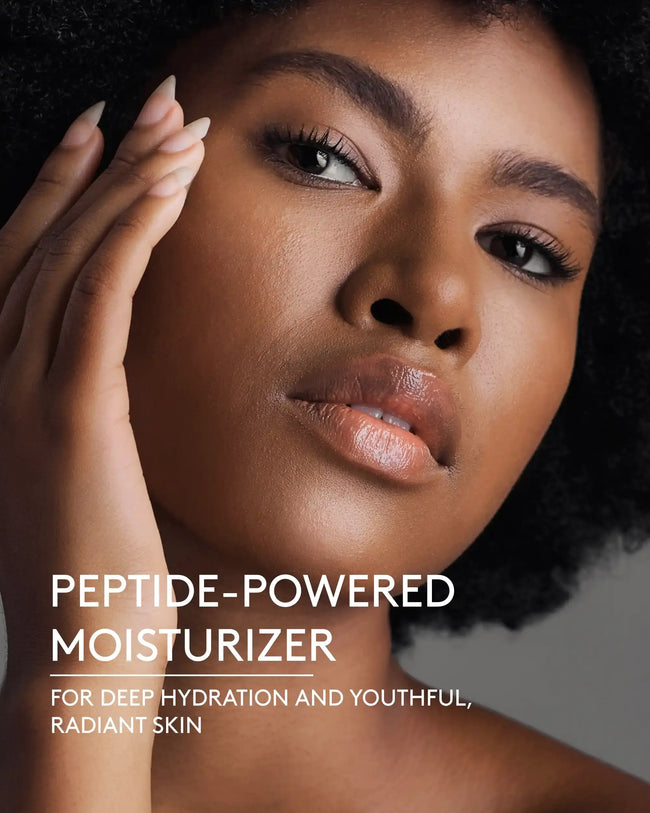 Peptide face moisturizer one liner