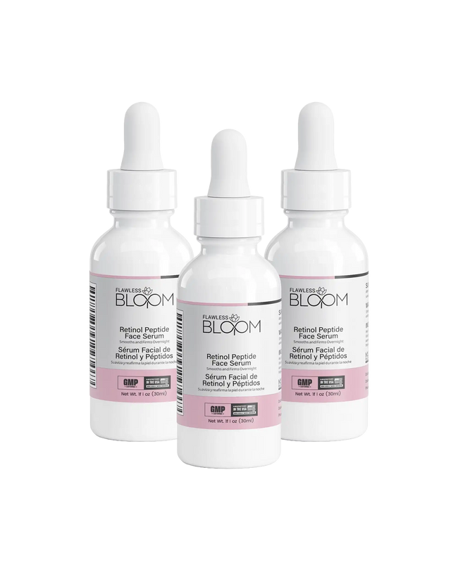 Retinol peptide face serum 2