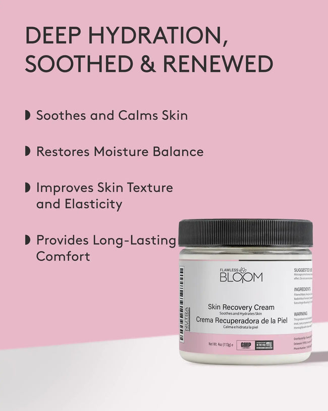 Skin recovery cream benefit