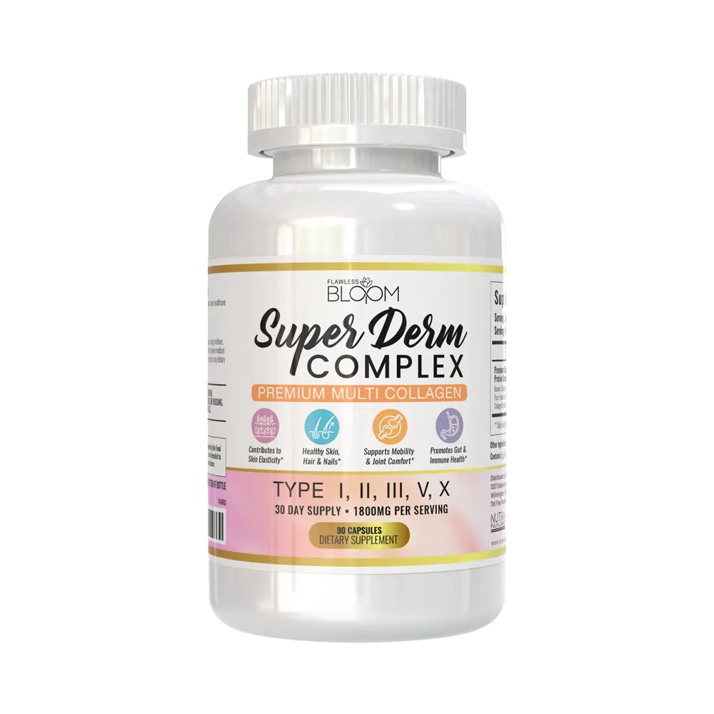 Super Derm Complex - Collagen Dietary Supplement (90 Capsules)