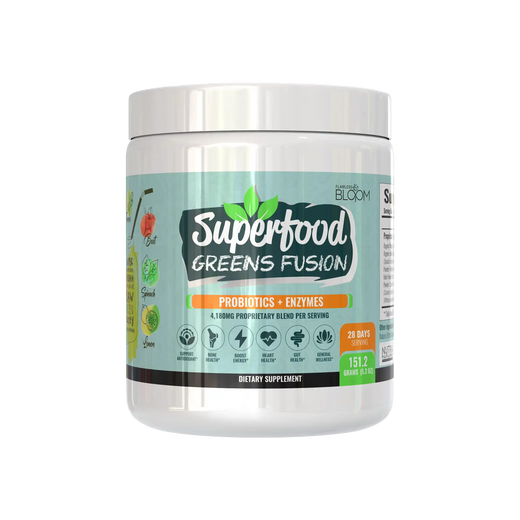 Superfood greens fusion bottle