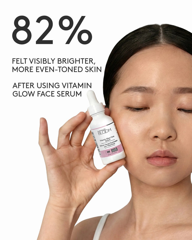 Vitamin glow face serum percentage