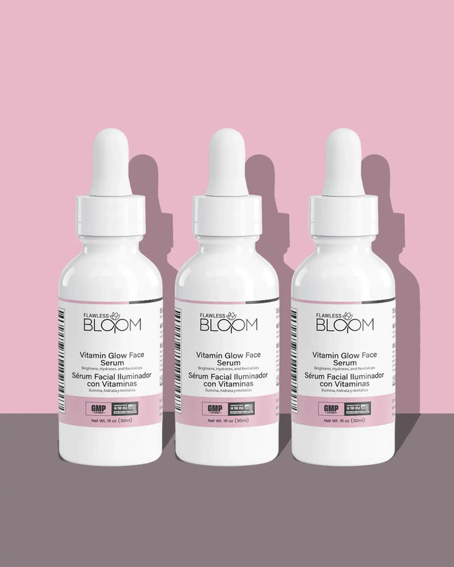 Vitamin glow face serum shadow